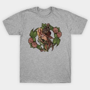 Red Clover Fairy T-Shirt